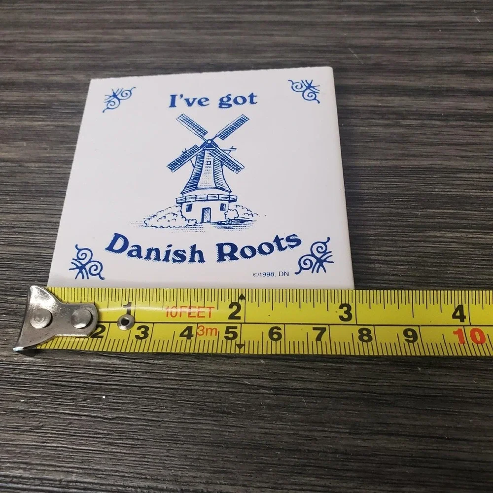 Vintage Danish Roots Culture Magnet Tile 3